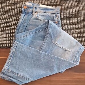 LOFT Women's Boyfriend Jeans - Light Blue